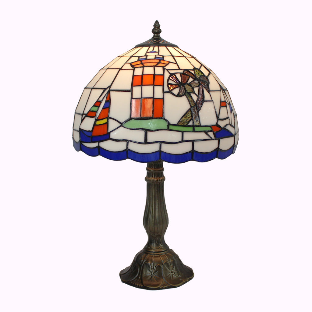 Day At The Beach Tiffany Table Lamp