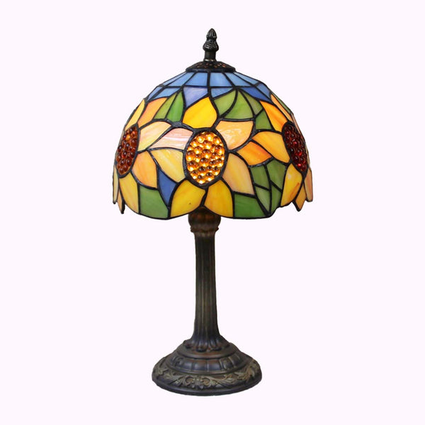 Golden Sunflower Tiffany Table Lamp – Memory Lane Lamps