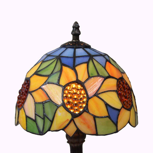 Golden Sunflower Tiffany Table Lamp – Memory Lane Lamps