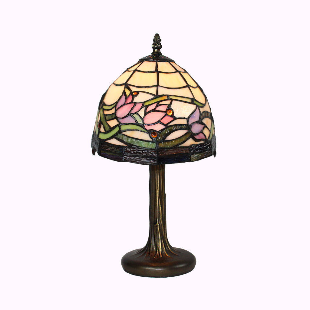 Tulips In The Wind Tiffany Accent Lamp - Small