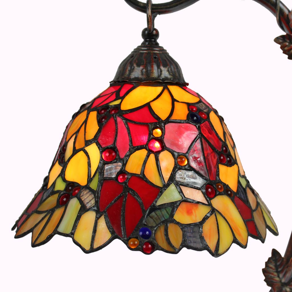 Autumn Delight Tiffany Lamp from Memory Lane Lamps