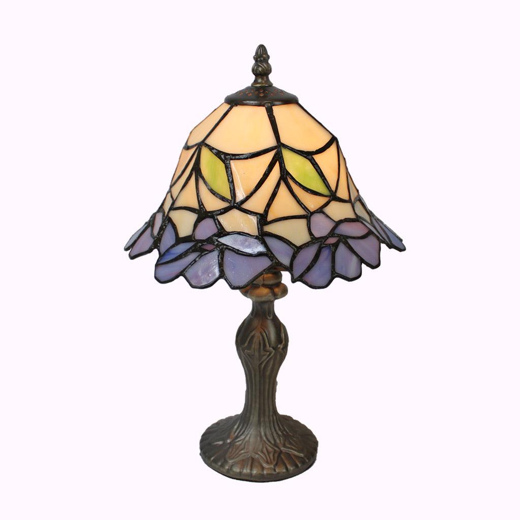 Blue Belle Tiffany Table Lamp from Memory Lane Lamps