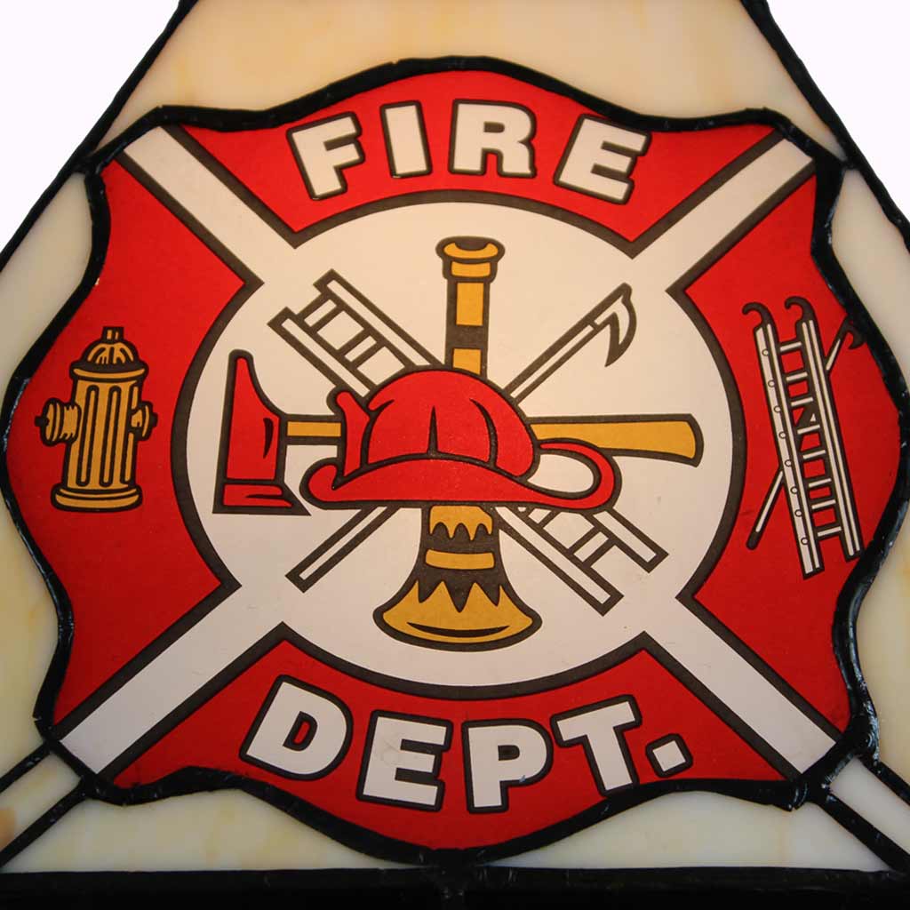 Firefighters Mission Table Lamp