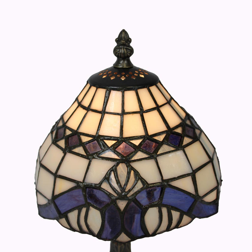 Lavender Baroque Tiffany Table Lamp – Memory Lane Lamps