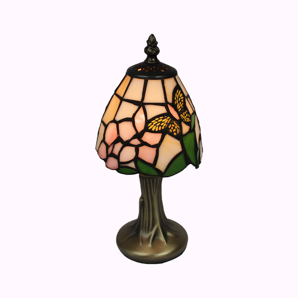 Petite Butterfly Tiffany Accent Lamp