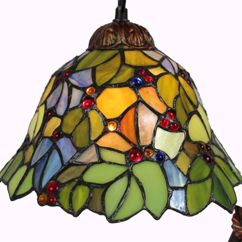 Spring Delight Tiffany Accent Lamp from Memory Lane Lamps